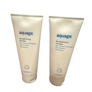 Aquage Straightening Ultragel 6 Oz Lot of 2 Brand New